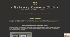 Desktop Screenshot of gatewaycameraclub.co.uk